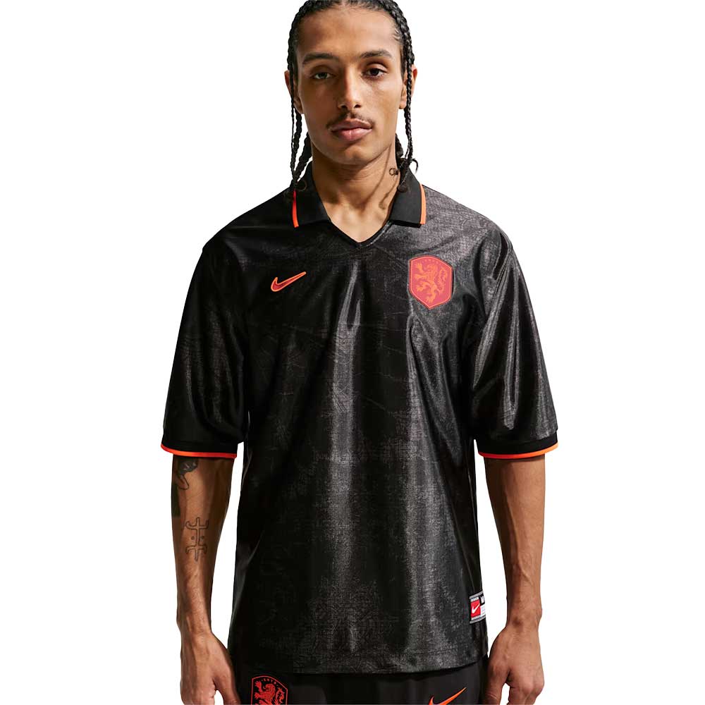 Holland DF Energy SS Top - Black/Hyper Crimson