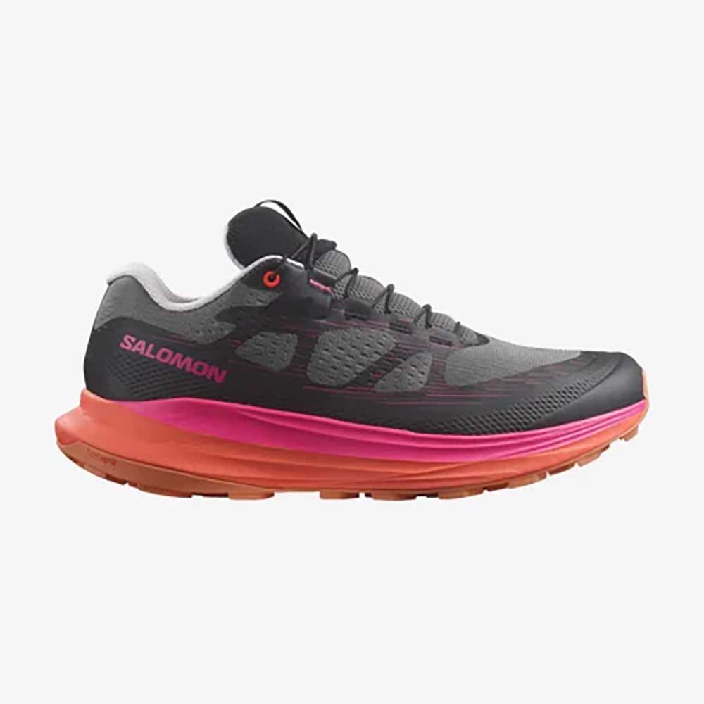 Women's Ultra Glide 2 Trail Running Shoe - Plum Kitten/Black/Pink Glo - Regular (B)