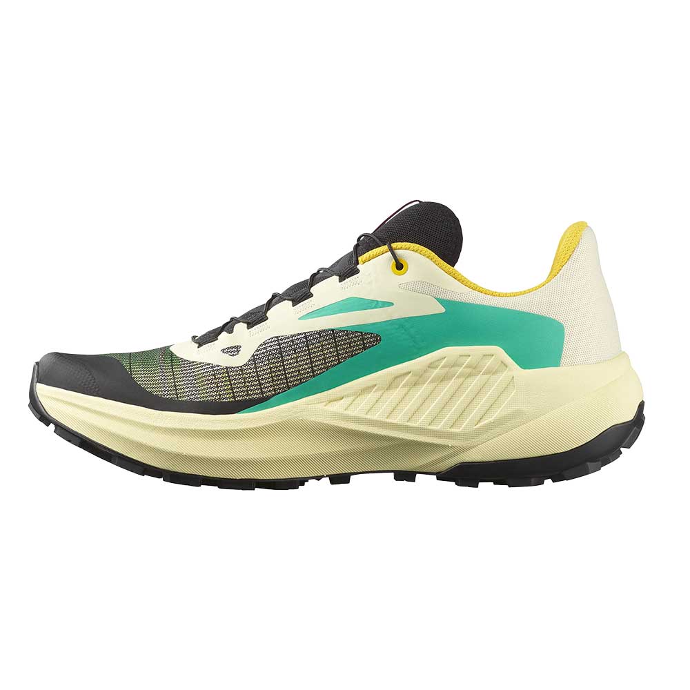 Men's Genesis Running Shoe - Transparent Yellow/Black/Willowherb - Regular (D)
