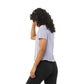 Women's SHKout Air Crop Short Sleeve Tee - Cosmic Sky