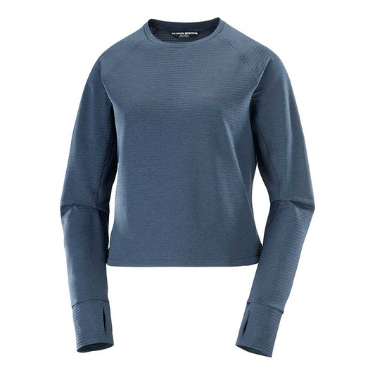 Women's Sntial Lightwarm Crew - Blue Nights