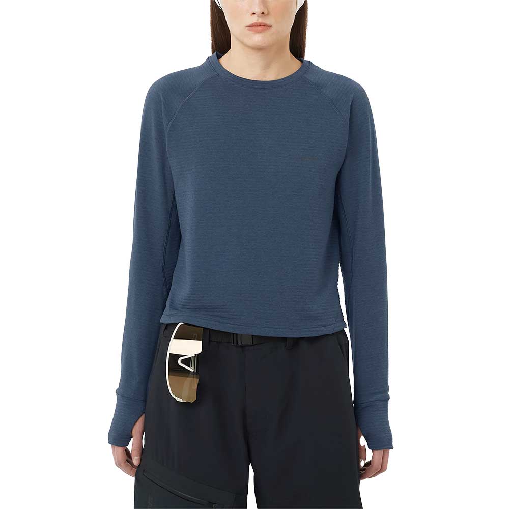 Women's Sntial Lightwarm Crew - Blue Nights