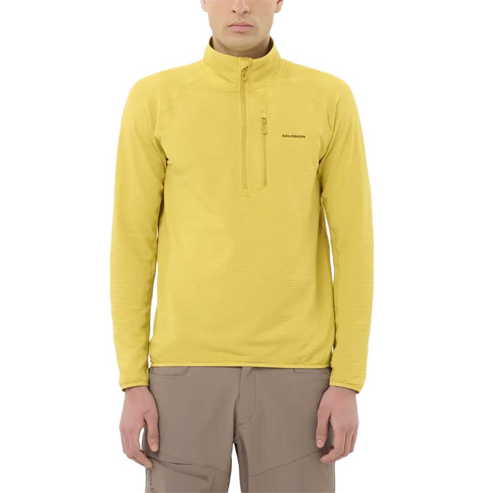 Men's Essential Lightwarm Half Zip - Cress Green