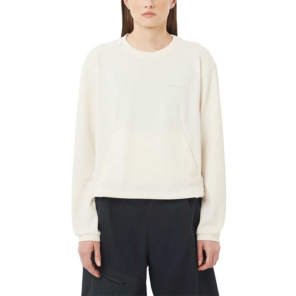 Women's Motomesh Crewneck - Whisper White