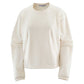 Women's Motomesh Crewneck - Whisper White