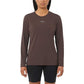 Women's SHKout Core Long Sleeve Tee - Coffee Bean