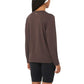 Women's SHKout Core Long Sleeve Tee - Coffee Bean