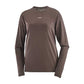 Women's SHKout Core Long Sleeve Tee - Coffee Bean