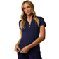 Women's Short Sleeve Halley II 1/4 Zip - Maltese Blue