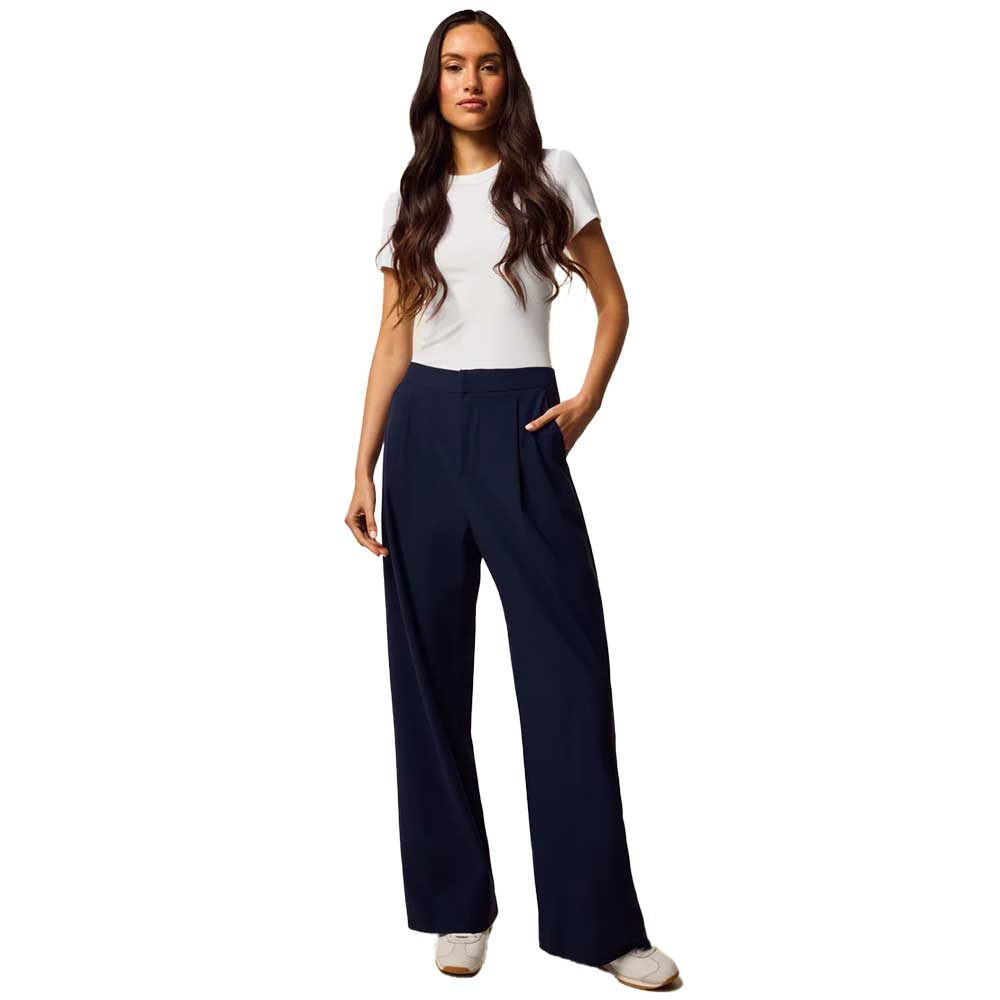 Women's Phoenix Wide Leg Trouser - Maltese Blue