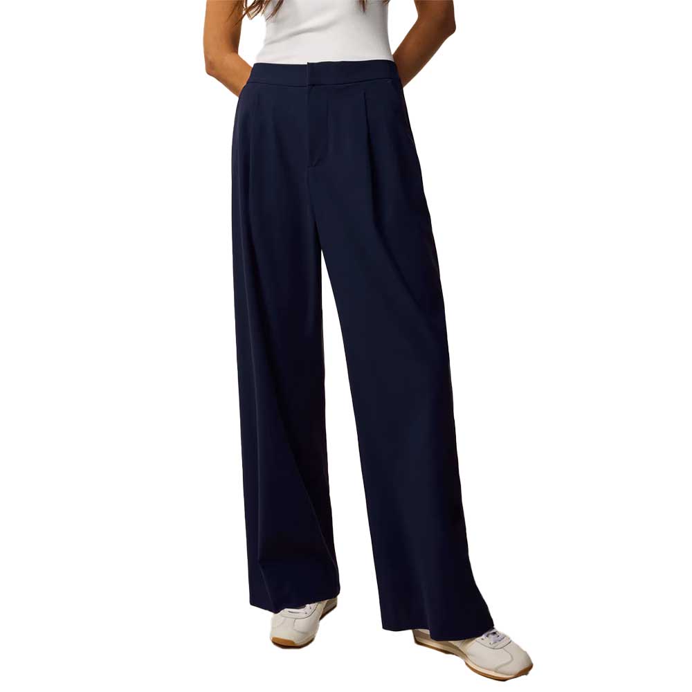 Women's Phoenix Wide Leg Trouser - Maltese Blue