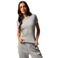 Women's Orion Short Sleeve Top - Light Grey Heather