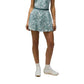 Women's Wolf Scales Phoenix Flare Skirt - Agave