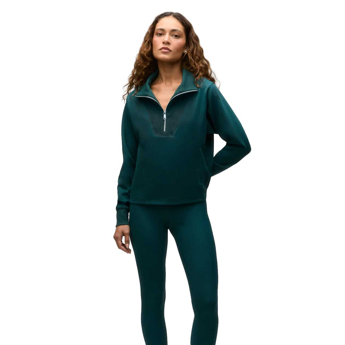 Women's Soleil 1/4 Zip Pullover - Agate