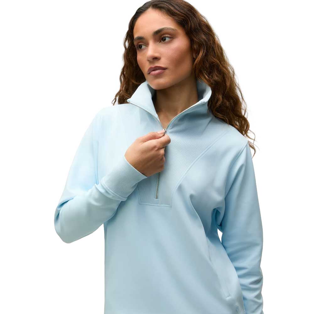 Women's Soleil 1/4 Zip Pullover - Mineral Mist