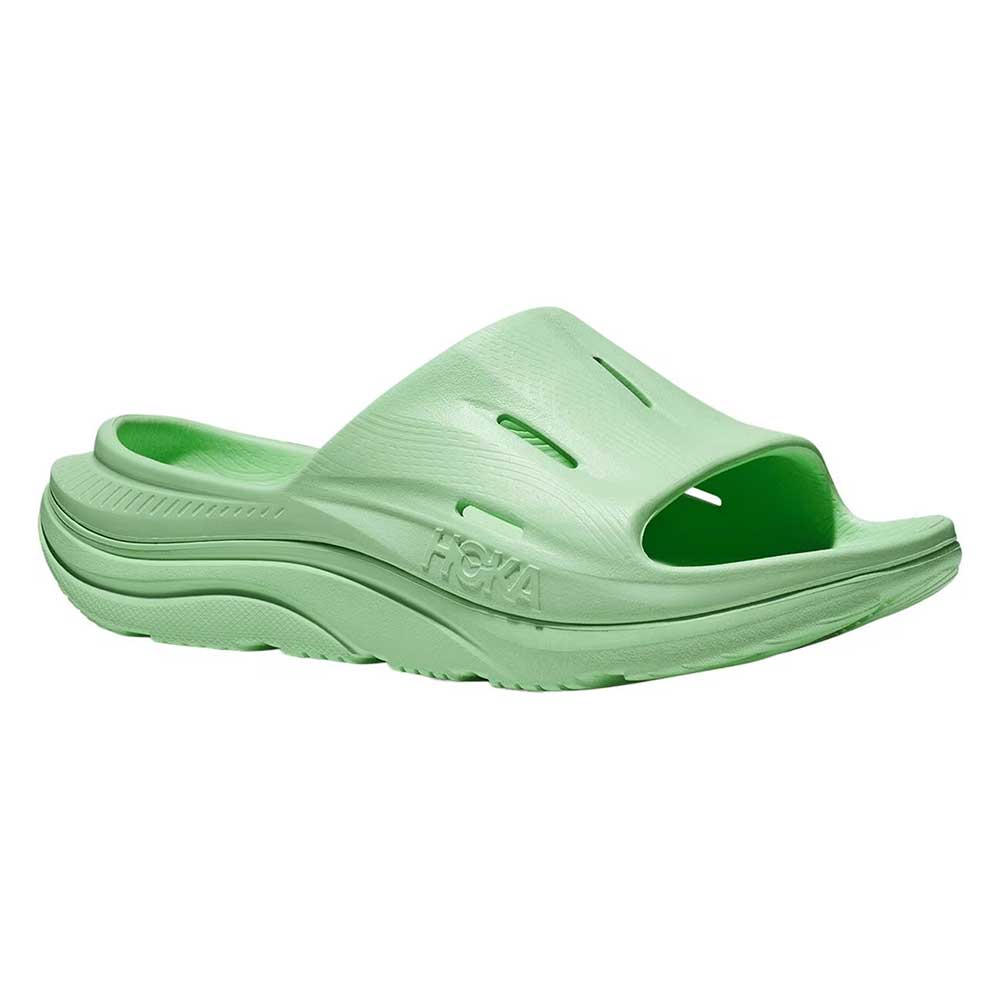 Unisex Ora Recovery Slide 3 - Lime Glow/Lime Glow - Regular (D ...
