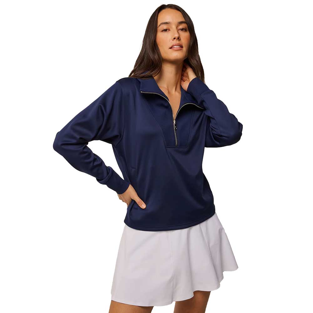 Women's Wren 1/4 Zip - Maltese Blue