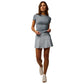 Women's Orion Short Sleeve Top - Bluestone