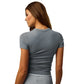 Women's Orion Short Sleeve Top - Bluestone