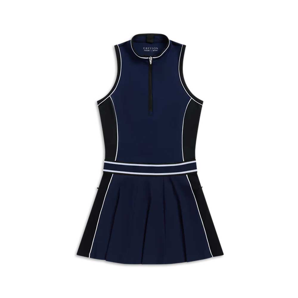 Women's Phoenix Flare Dress - Maltese Blue