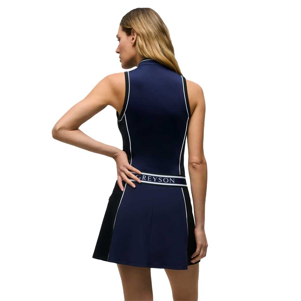 Women's Phoenix Flare Dress - Maltese Blue