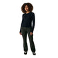 Women's Dynamic Long Sleeve Top- Black