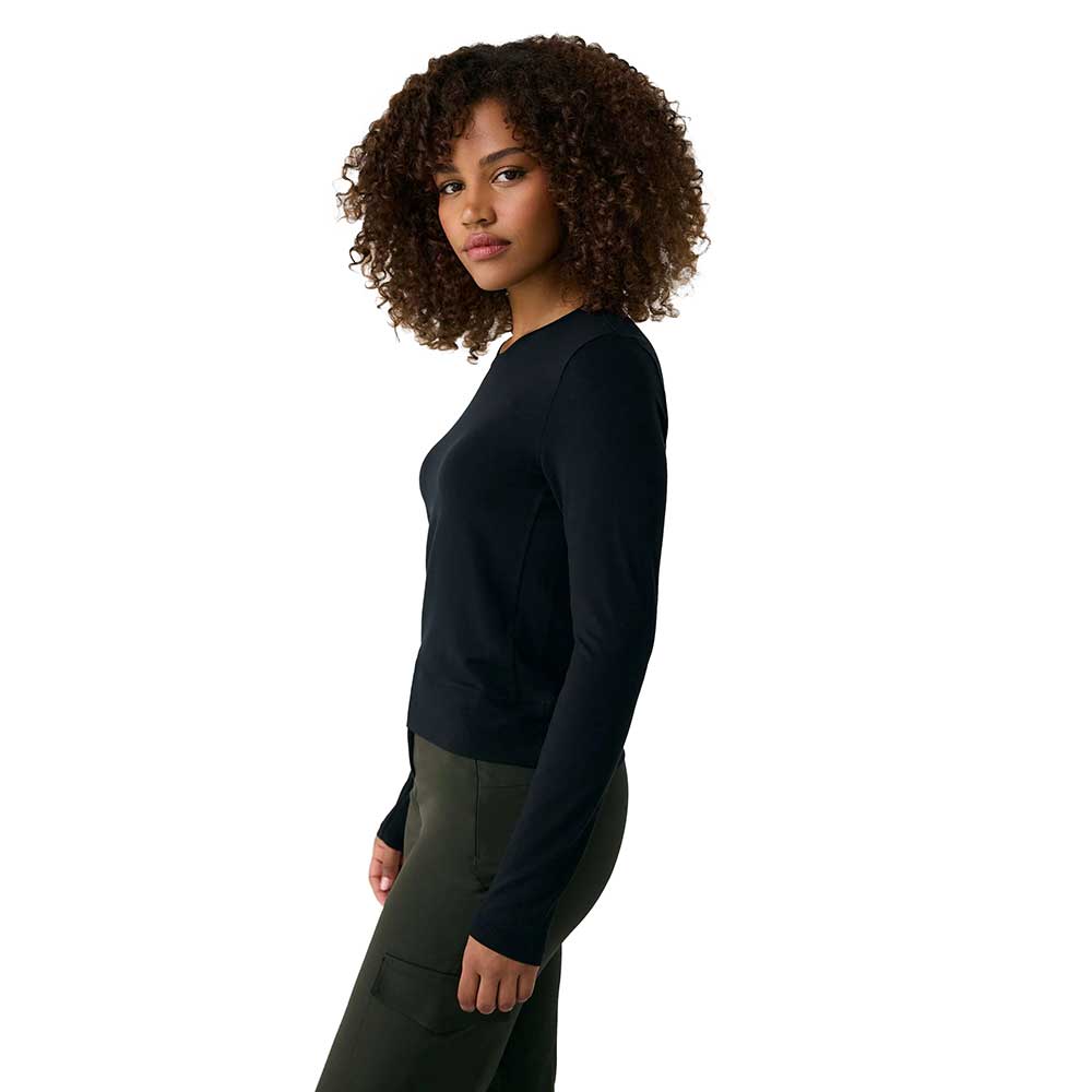 Women's Dynamic Long Sleeve Top- Black