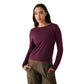 Women's Dynamic Long Sleeve - Dark Cherry