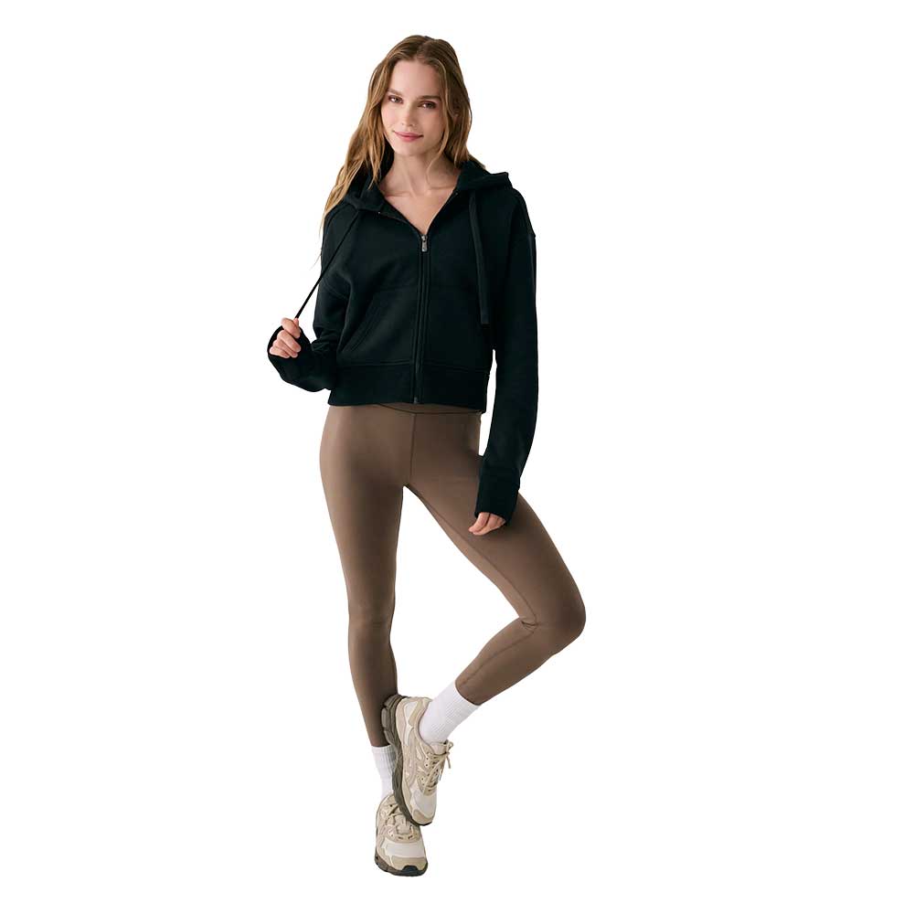 Women's Yonder Full Zip Hoodie - Black