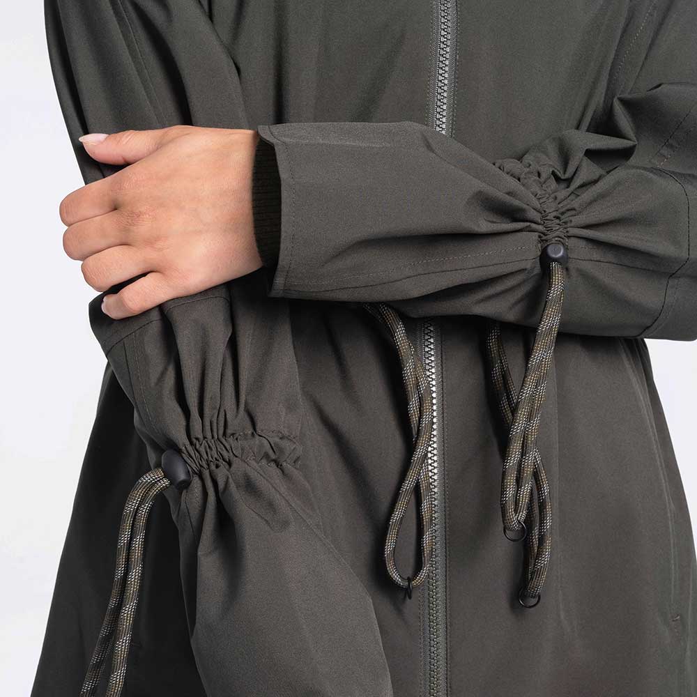 Women's Piper Oversized Rain Jacket - Olive