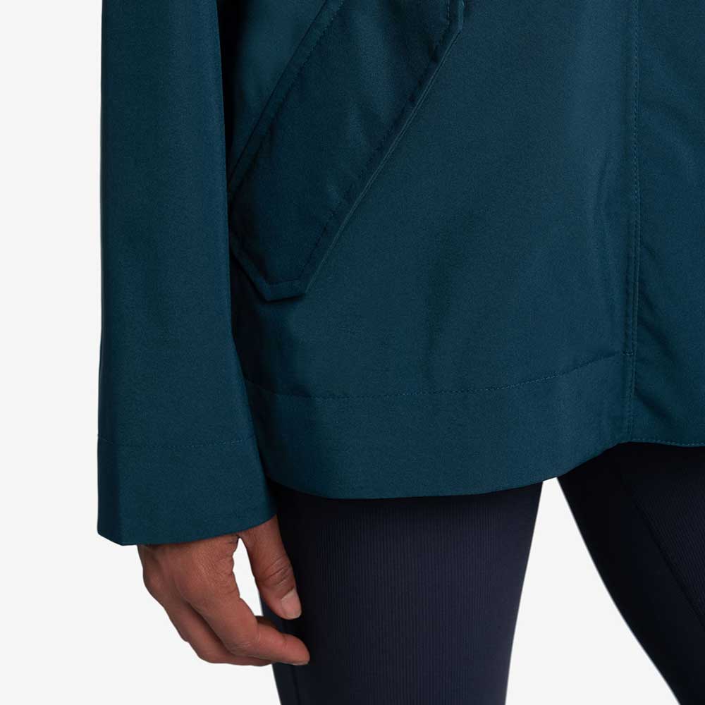 Women's Lachine Oversized Rain Jacket - Fjord Blue