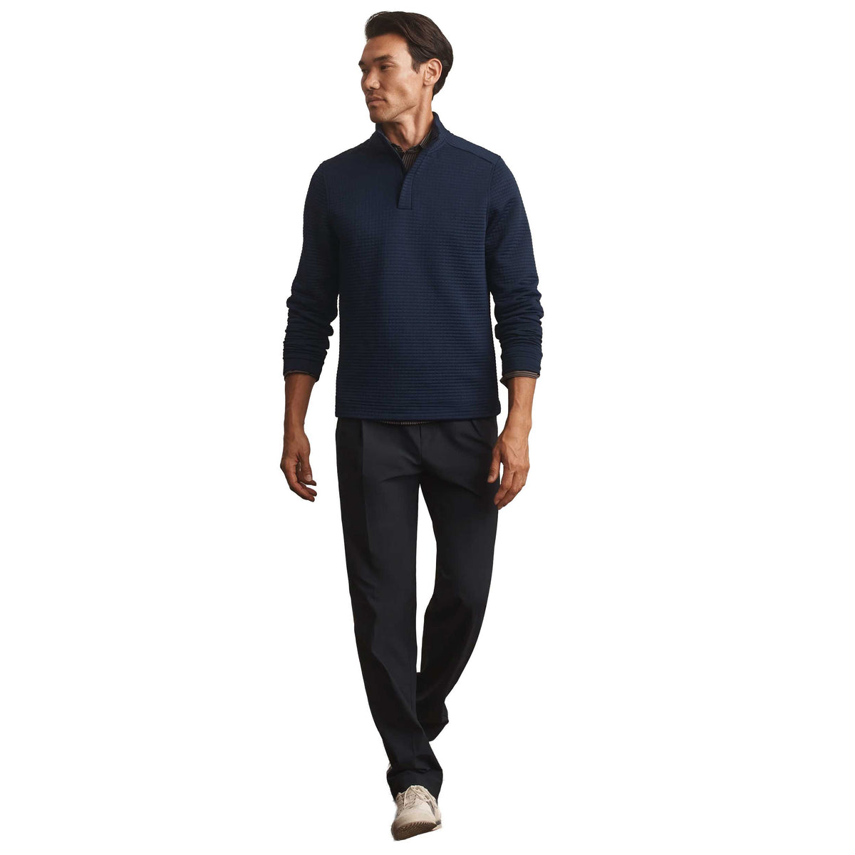 Men's Landmark 1/4 Zip - True Navy