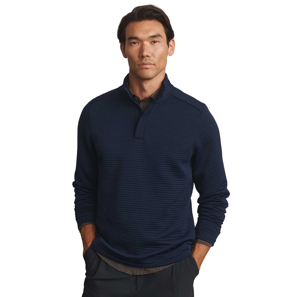 Men's Landmark 1/4 Zip - True Navy