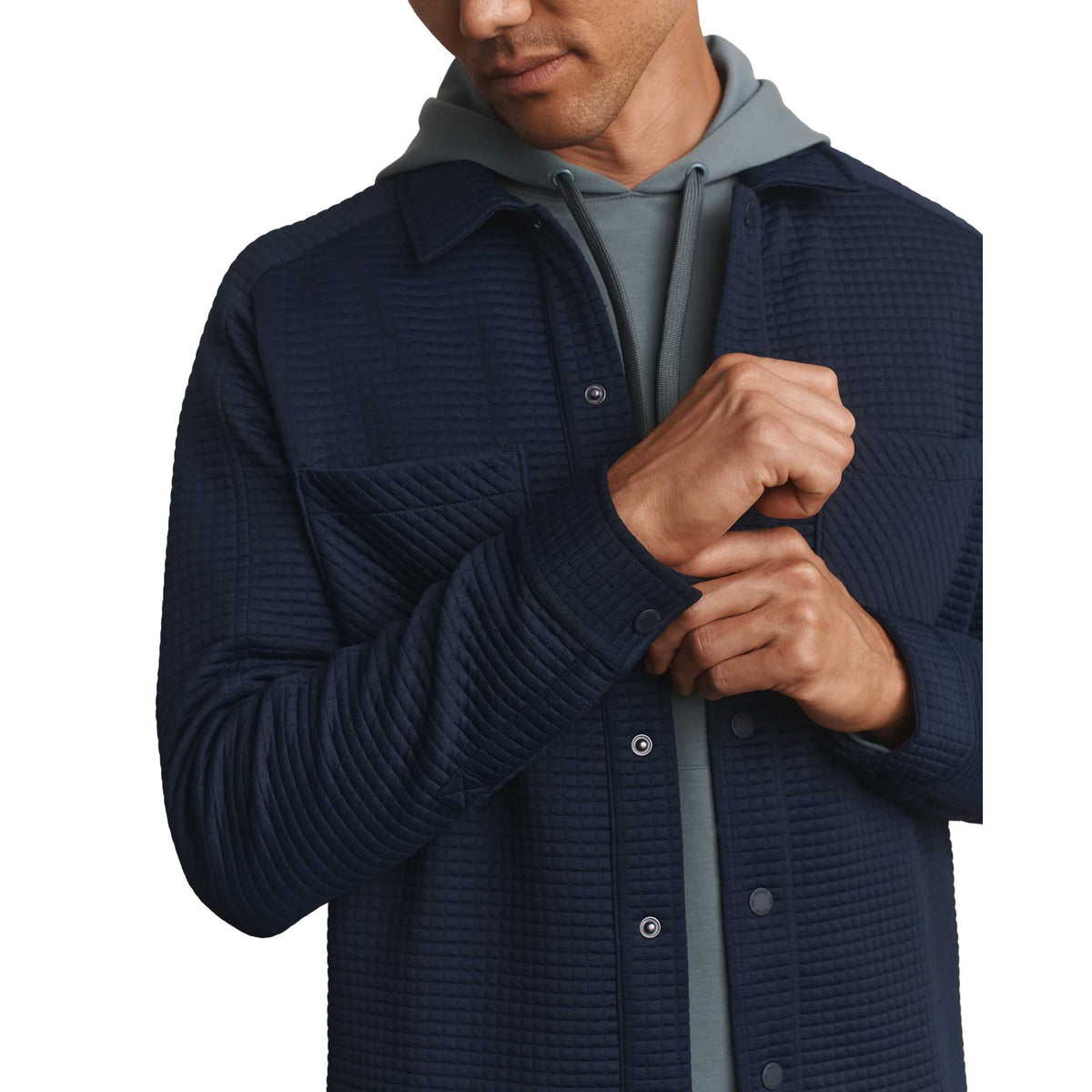 Men's Landmark Shacket - True Navy