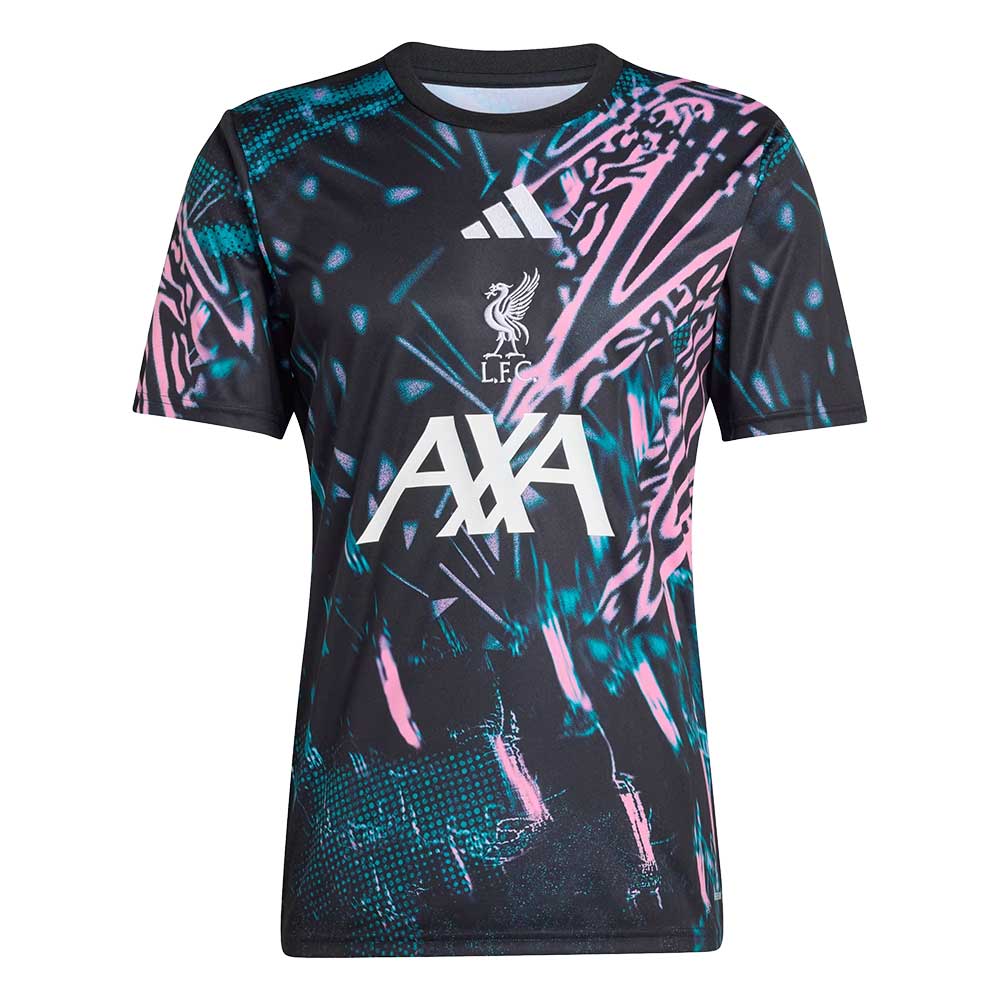 LFC Prematch Jersey - Black/Eqt Green/Semi Pink Glow