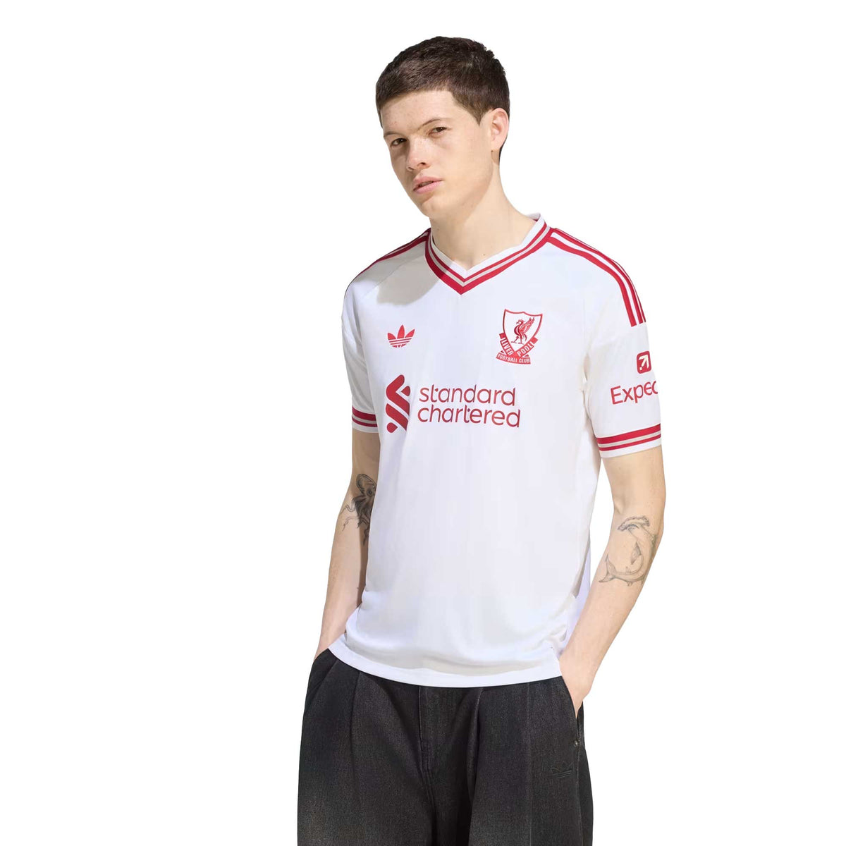 Men's LFC Away Replica Jersey - White