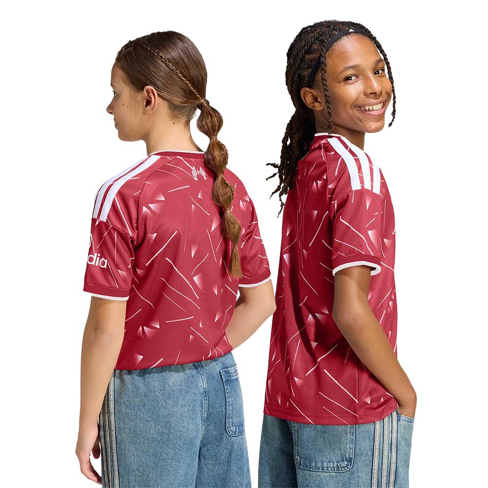Youth LFC Home Replica Jersey - Active Maroon