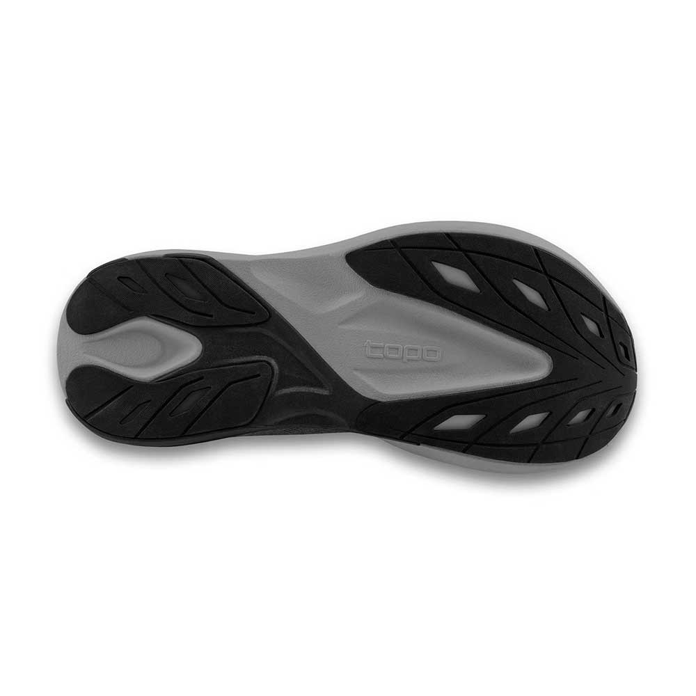 Men's Aura Running Shoe - Black/Charcoal - Wide (2E)