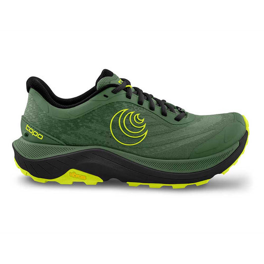 Men's Ultraventure Trail Running Shoe - Green/Black - Regular (D)