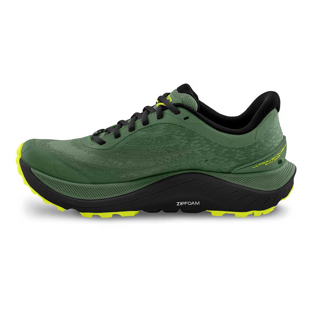Men's Ultraventure Trail Running Shoe - Green/Black - Regular (D)