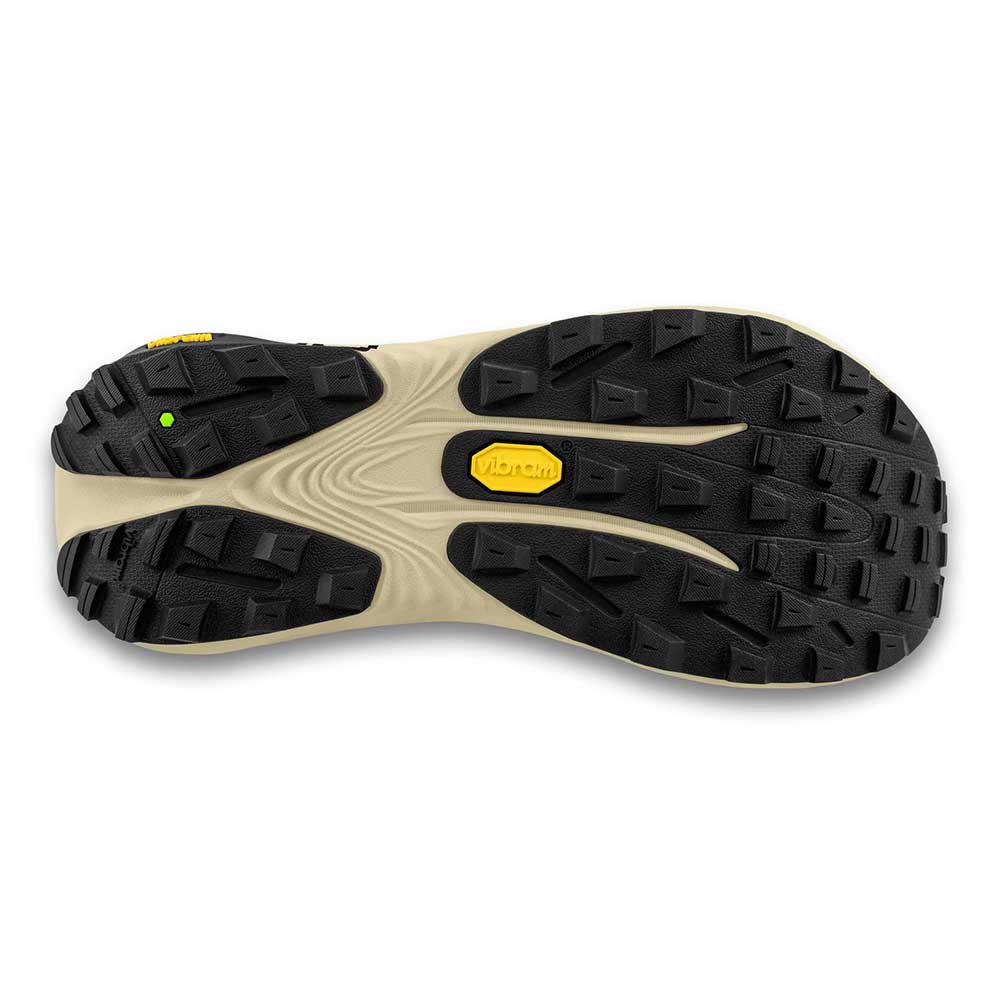 Men's Vista Trail Running Shoe - Black/Lime - Regular (D)