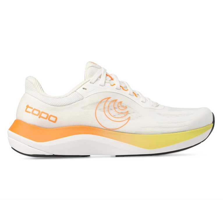 Men's Ultrafly 6 Running Shoe - White/Yellow - Regular (D)