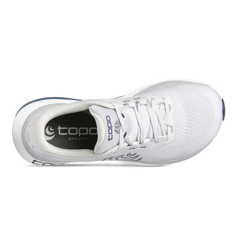 Men's Aura 2 Running Shoe - Grey/White - Wide (2E)