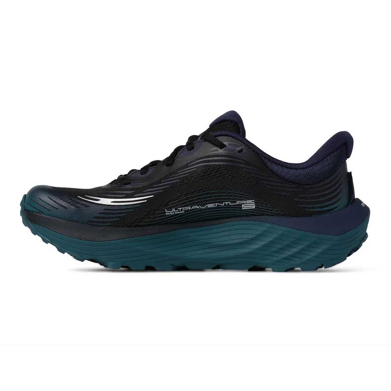 Men's Ultraventure 5 Trail Running Shoe - Black/Dark Teal - Regular (D)