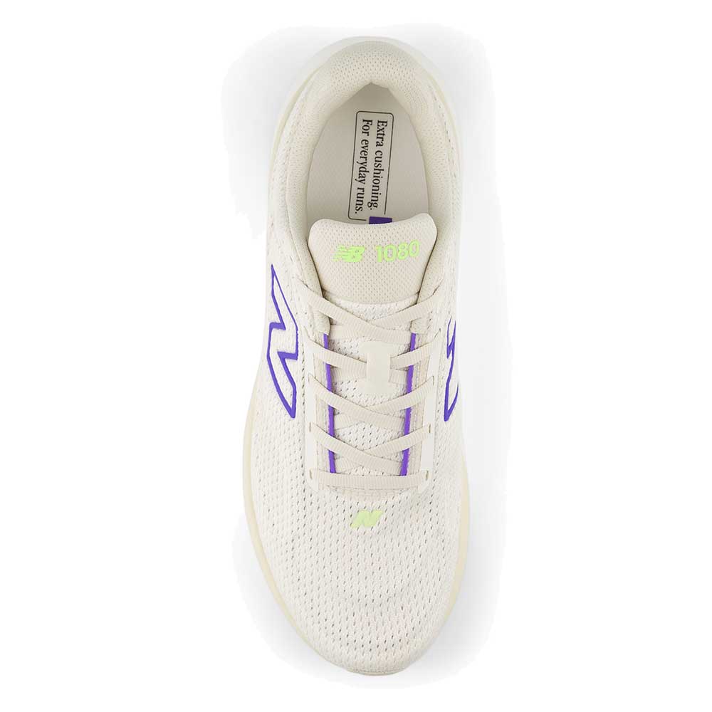 Men's 1080v15 Running Shoe - Sea Salt/Electric Indigo - Regular (D)