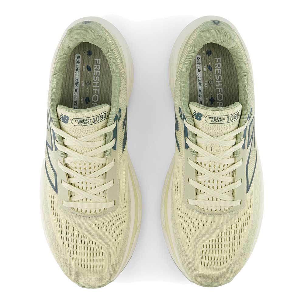 Men's Fresh Foam X 1080 v14 Running Shoe - Pale Moss/New Spruce - Regular (D)