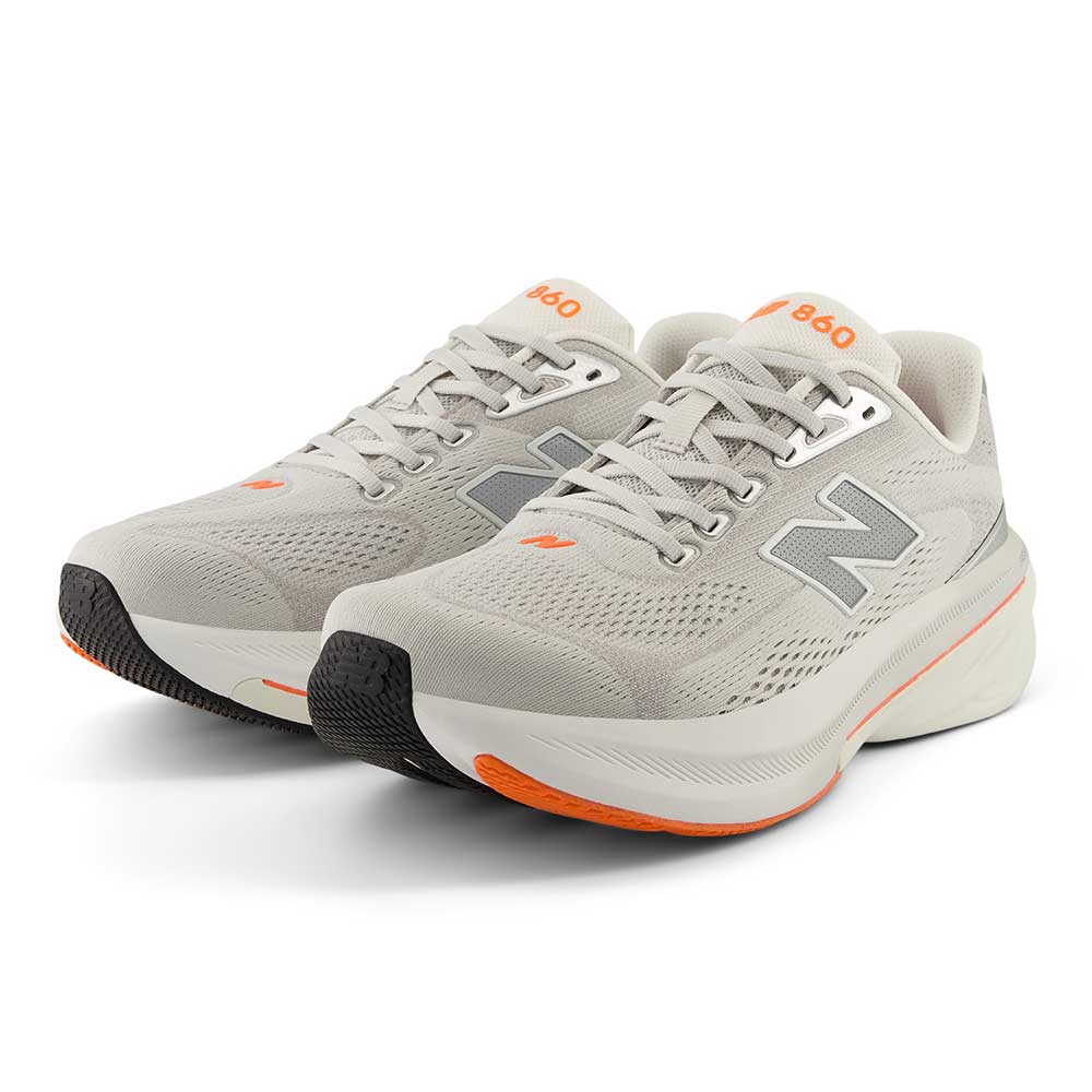 Men's Fresh Foam X 860v15 Running Shoe - Grey Matter/Sea Salt - Regular (D)