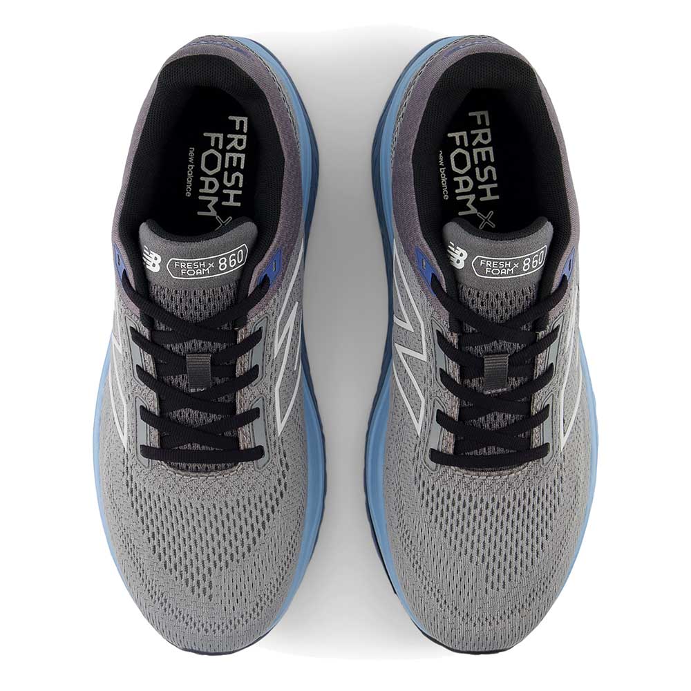 Men's Fresh Foam X 860v14 Running Shoe - Slate Grey/Chrome Blue - Regular (D)