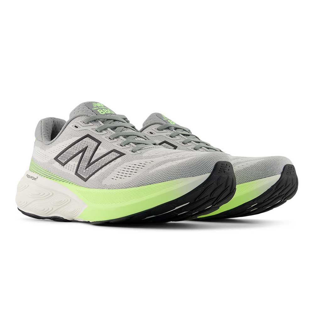 Men's Fresh Foam X 880v15 Running Shoe - Grey Matter/Afterglow - Regular (D)