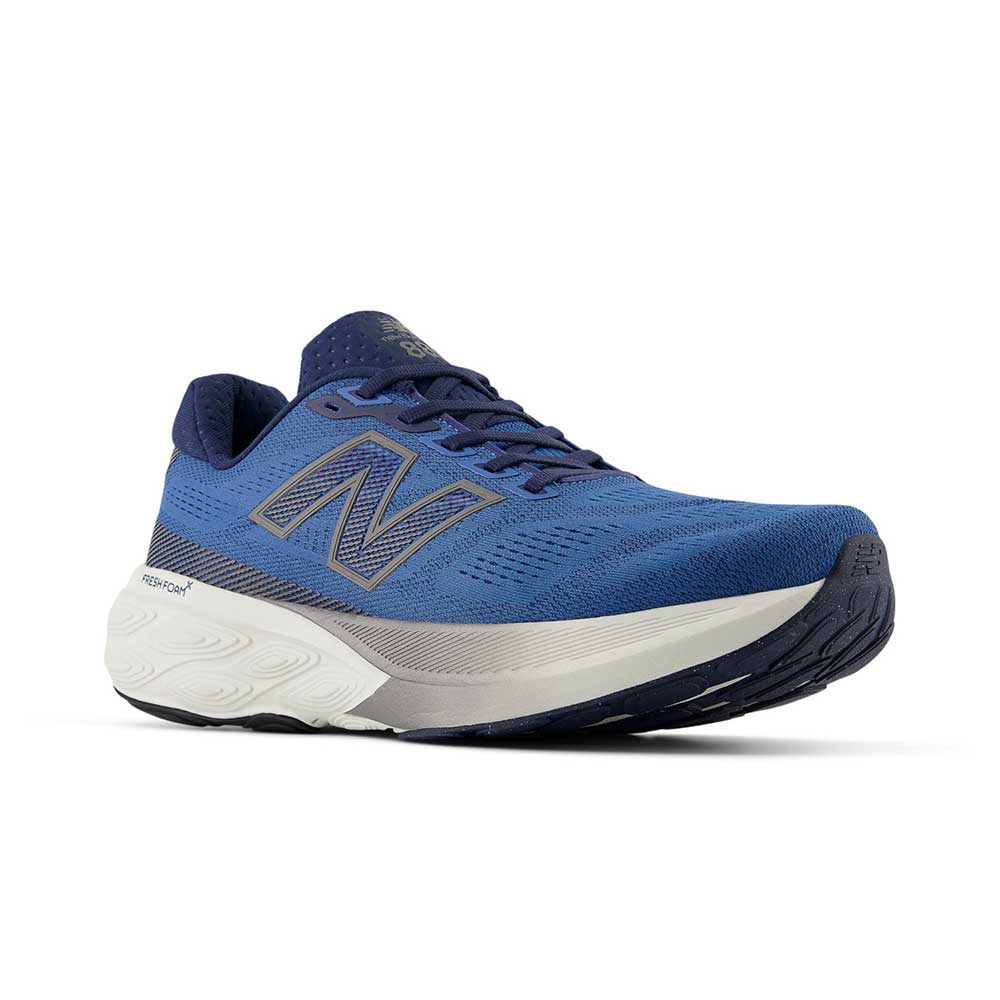 Men's Fresh Foam X 880v15 Running Shoe - Sea Stone/Nb Navy - Regular (D)